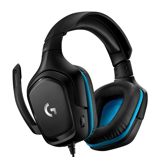 LOGITECH HEADSET G432 GAMING WIRED LEATHERETTE USB