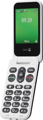Doro Leva E22 Feature Phone - 4G - Schwarz, Weiß - Flip - kein SIM-Lock