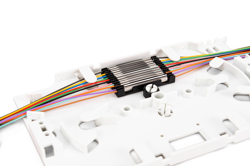 Digitus Fiber optic crimp splice protection, 15 strips, with telecom approval TS0338/96. Product colour: Silver. Length: 3