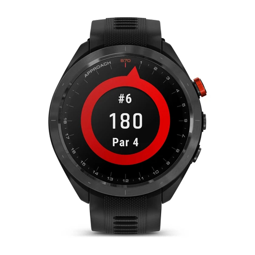 Garmin Approach S70 - 47 mm. Display diagonal: 3.56 cm (1.4"), Display technology: AMOLED, Display resolution: 454 x 454 p