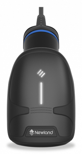 Newland HR33 Marlin Corded - 535 mm Scan Distance - 1D, 2D - Laser - CMOS - USB, Serial - Stand Included - IP52