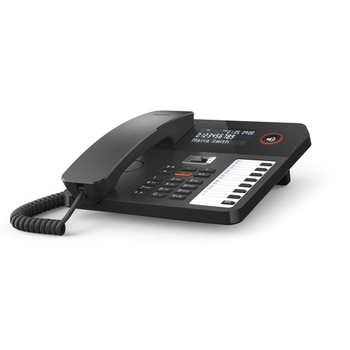 Gigaset DESK 800A Standard-Telefon - Wandmontierbar, Desktop - Anrufbeantworter - Freisprecheinrichtung - Hörhilfen-kompat
