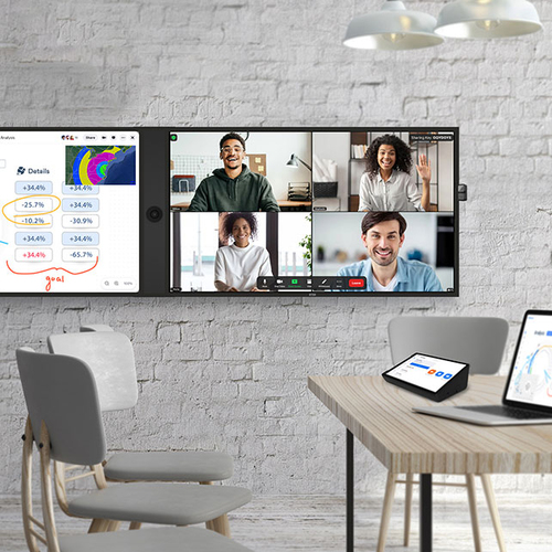 DTEN D7X 4K UHD LCD Collaboration Display - Touchscreen - 16:9 Seitenverhältnis - 3840 x 2160 - LED - 2160p - USB - HDMI -