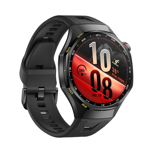 Huawei WATCH GT 7 Pro Smartwatch - Schwarz Band Color - Titanlegierung Gehäusematerial - Fluorelastomer Band Material - Be