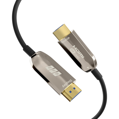 EFB Elektronik HDMI-21-00006. Kabellänge: 10 m, Anschluss 1: HDMI Typ A (Standard), Connector 1 gender: Stecker, Anschluss