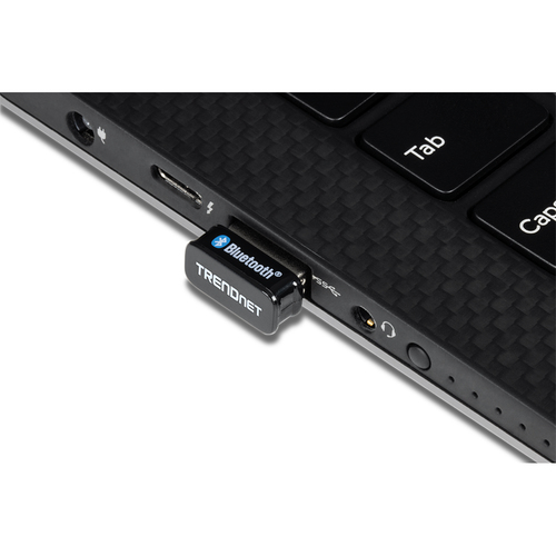 Trendnet TBW-110UB. Hostschnittstelle: USB Typ-A, Ausgangsschnittstelle: Bluetooth. Produktfarbe: Schwarz, Zweck: Laptop. 