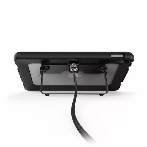 Compulocks iPad 10.2" Secured Kickstand Black - Metal Kickstand for Extra Functionality, Lock Slot and Cable Lock, Mobile,