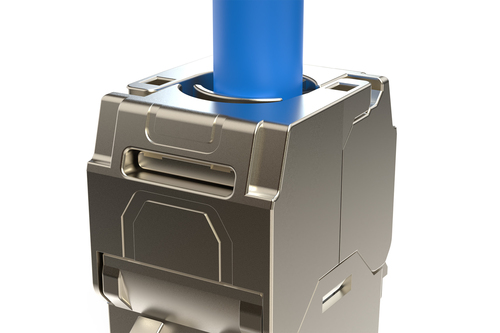 Digitus DN-93615-S-8. Construction type: Flach, Produktfarbe: Silber, Anschluss 1: RJ-45. Paketbreite: 120 mm, Pakettiefe: