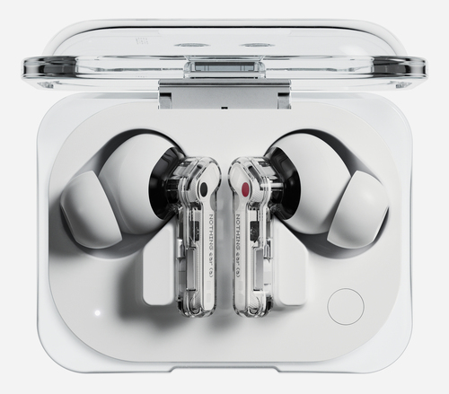 Nothing EAR True Wireless Earbud Stereo Earset - White - Binaural - In-ear - 1000 cm - Bluetooth - 32 Ohm - 20 Hz to 40 kH