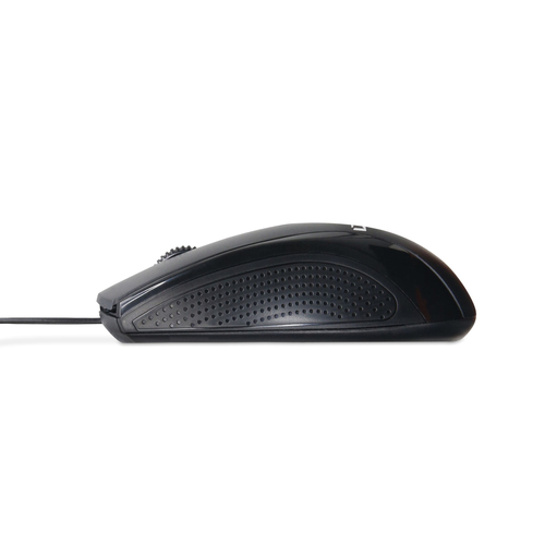 Dicota Maus - USB Typ-A - 3 Taste(n) - Schwarz - 1 - Kabel - 1200 dpi Auflösung - Scroll-Rad - Symmetrisch