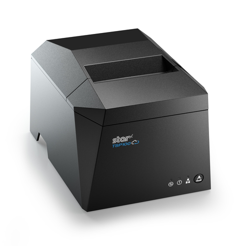 Star Micronics TSP143IV UE GRY E+U Desktop Direct Thermal Printer - Monochrome - Wall Mount - Receipt Print - Ethernet - U