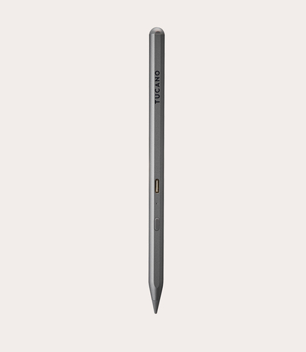 TUCANO Stift Pencil für alle Apple iPads seit 2018, 50 Std grau