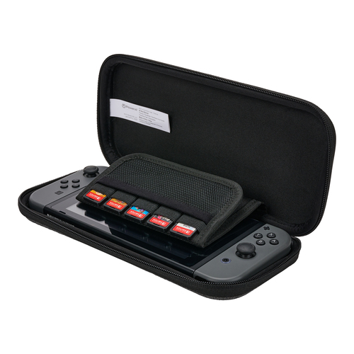 PowerA Slim Case for Nintendo Switch Family - Charcoal. Case type: Hardshell case, Brand compatibility: Nintendo, Product 
