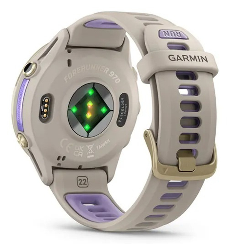 Garmin Forerunner 970. Display diagonal: 3.56 cm (1.4"), Display technology: AMOLED, Display resolution: 454 x 454 pixels,
