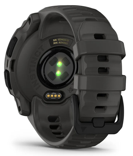 Garmin Instinct E. Display diagonal: 2.18 cm (0.86"), Display technology: MIP, Display resolution: 166 x 166 pixels. Flash