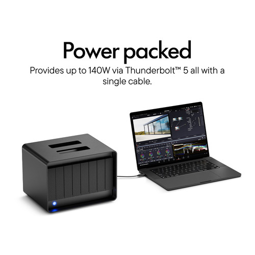 LaCie 8big Pro5 STNC256000400 8 x Total Bays DAS Storage System - 256 TB HDD - 8 x 32TB - 8 x HDD Installed - 256 TB Insta