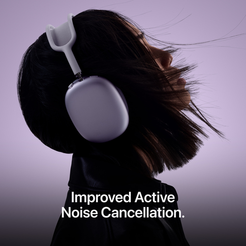 Apple AirPods Max 2 Kabellos Über das Ohr, Kopfbügel Stereo Headset - Starlight - Siri - Binaural - Ohrumschließend - Blue