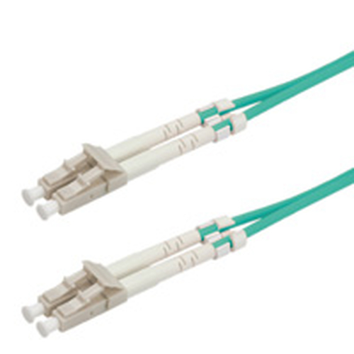 Value 2 m Glasfaser Netzwerkkabel - Cable for Netzwerkgerät - Patchkabel - Multi-mode - Duplex - 50/125 µm - Türkis