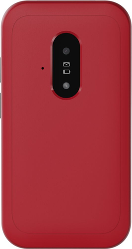 Doro Leva E22 Feature Phone - 4G - Rot, Weiß - Flip - kein SIM-Lock