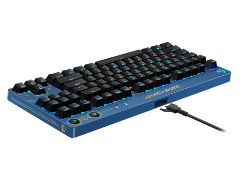 Logitech G 920-010537. Forma do factor do teclado: Sem teclado numérico (80 - 87%). Estilo de teclado: Em frente/linha ret