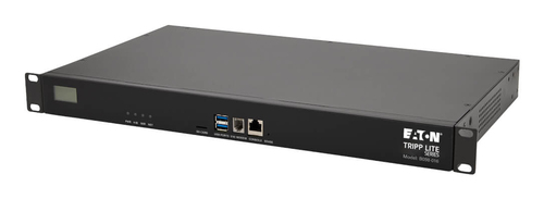 Tripp Lite B098-016 16-Port Console Server, USB Ports (2) - Dual GbE NIC, 16 Gb Flash, SD Card, Desktop/1U Rack, TAA. Auth