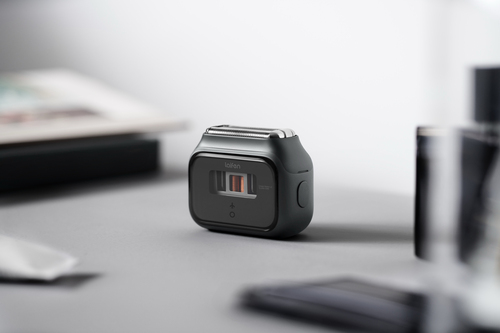 Laifen 1ER91-A-XX-DG-001. Sistema di rasatura: Rasoio, Colore del prodotto: Grigio, Materiali: Alluminio. Alimentazione: B