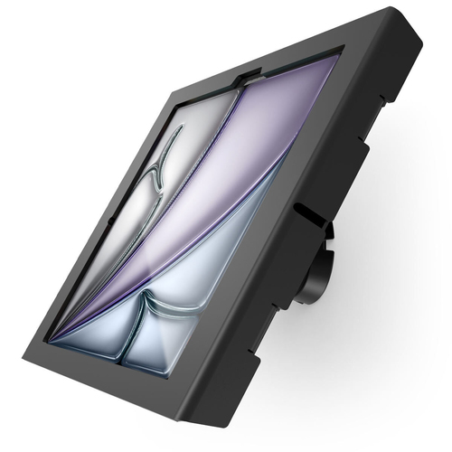 iPad Air M2/M3/M4 13" Apex Enclosure Tilting Wall Mount - Black - iPad Air M2/M3/M4 13" Apex Enclosure Tilting Wall Mount