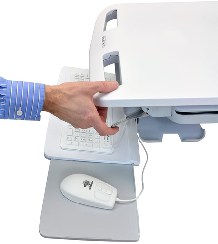 Ergotron SV42-6302-C. Product colour: White, Recommended usage: PC, Type: Multimedia cart. AC input voltage: 230 V, AC inp