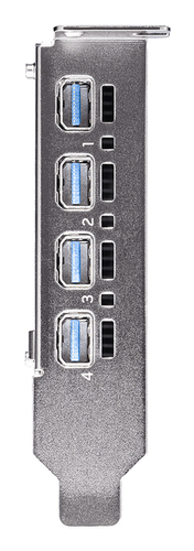 PNY NVIDIA Quadro A400 Grafikkarte - 4 GB GDDR6 - Low Profile - 4 x Mini DisplayPort - Mini DisplayPort