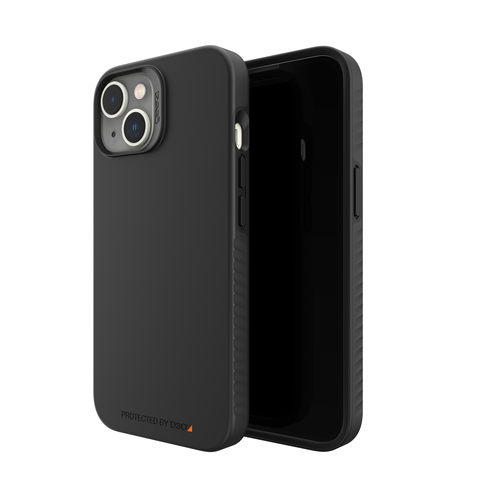 GEAR4 D3O Rio Apple iPhone 14 Black. Case type: Cover, Brand compatibility: Apple, Compatibility: iPhone 14, Maximum scree