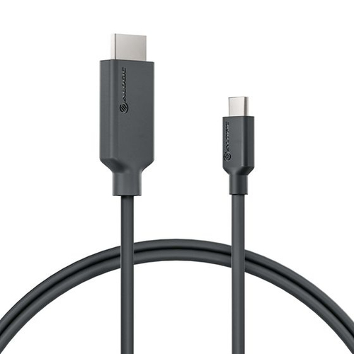 Alogic Elements 2 m HDMI/USB-C AV-Kabel - 1 / Pack - Cable for Audio-/Video-Gerät, Computer, Monitor, Notebook, Projektor,