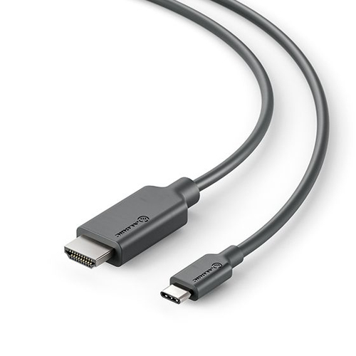 Alogic Elements 2 m HDMI/USB-C AV-Kabel - 1 / Pack - Cable for Audio-/Video-Gerät, Computer, Monitor, Notebook, Projektor,