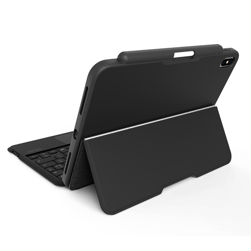 Gecko Covers - Étui clavier Bluetooth AZERTY pour Apple iPad 11" (2025 / 2022) housse folio clavier amovible support intég