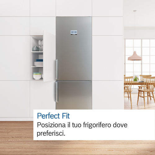 Congelatore/Freezer Bosch KGN497WDF 440 L - Installazione libera - Bianco - Digital Inverter Compressor - Allarme porta - 