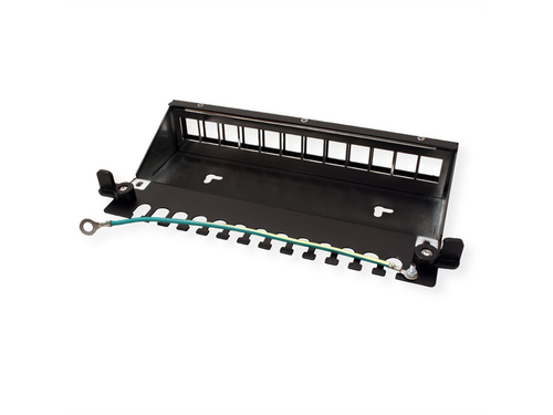 Value Kabelbündler - Schwarz - Kabelmanagement-Box - 1U Rack Height - Stahl