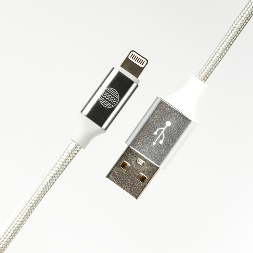 Our Pure Planet 1,20 m Lightning/USB Datentransferkabel - 1 - Zweiter Anschluss: 1 x USB Type A - Male - MFI