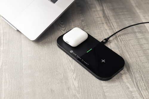 Our Pure Planet Induktionsladegerät - 9 V DC Eingang - 5 V Gleichstrom, 9 V Gleichstrom Ausgang - Eingangsstecker: USB - S