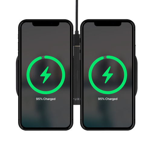 Our Pure Planet Induktionsladegerät - 9 V DC Eingang - 5 V Gleichstrom, 9 V Gleichstrom Ausgang - Eingangsstecker: USB - S
