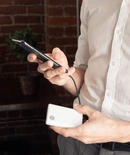 Our Pure Planet Stromspeicher - für Smartphone, Smartwatch - 5000 mAh - 2,10 A - 2 x USB