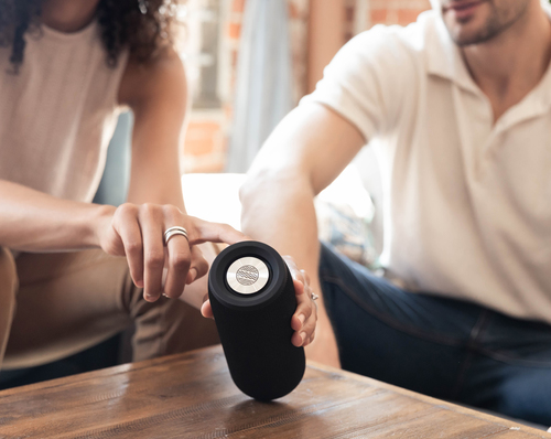 Our Pure Planet Tragbar Bluetooth Lautsprechersystem - Aufladbarer Akku