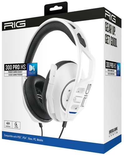 AURIC. GAMING RIG 300PRO HS BLANCO