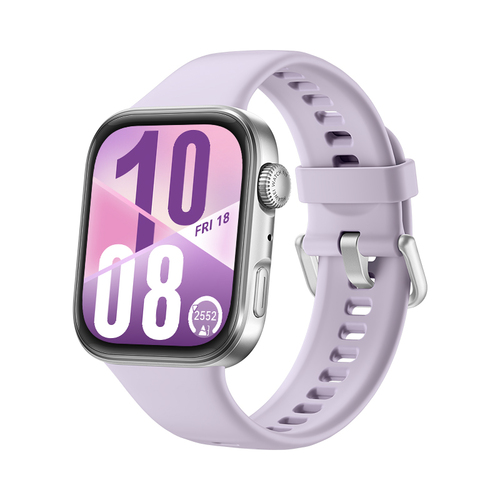 Huawei WATCH FIT 4 Smart Watch - 43 mm Case Height - 9.30 mm Case Thickness - 38 mm Case Width - Purple Band Color - Alumi