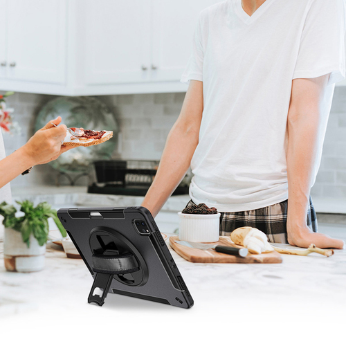 4smarts Rugged Case Grip Robust Tasche für 32,8 cm (12,9 Zoll) Apple iPad Pro (3. Generation), iPad Pro (4. Generation), i