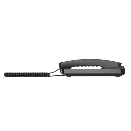 Gigaset 200 Standard-Telefon - Desktop, Wandmontierbar - Schwarz - Hörhilfen-kompatibel