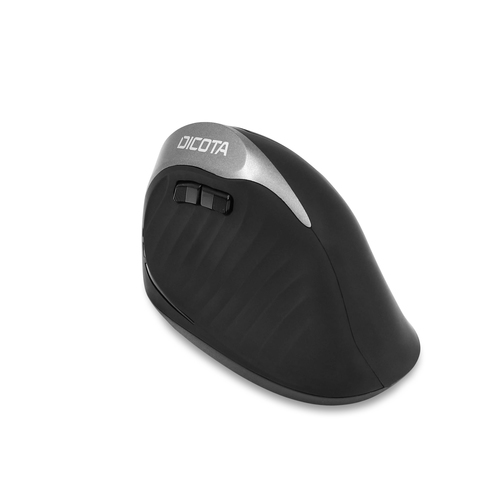 Dicota Relax Maus - Funkfrequenz - USB Typ-A - Optisch - 5 Taste(n) - Schwarz - Kabellos - 10 m - 1600 dpi Auflösung - Scr
