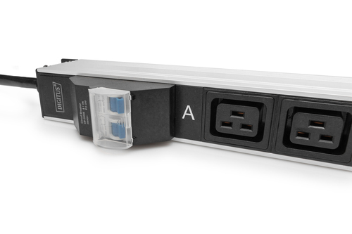Digitus Basis IT PDU, 1-phasig 32A, 24 x C13, 4 x C19, 3 m Zuleitung, IEC 60309 32 A Stecker. PDU-Typen: Standard, Rack-Ka