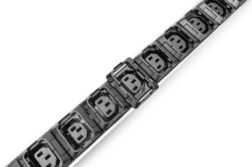 Digitus Basis IT PDU, 1-phasig 32A, 24 x C13, 4 x C19, 3 m Zuleitung, IEC 60309 32 A Stecker. PDU-Typen: Standard, Rack-Ka