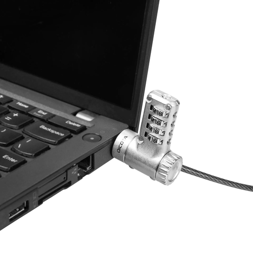 UNIVERSAL SECURITY 3-IN-1 CABLE SILVER