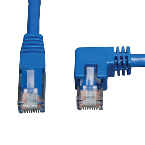 Tripp Lite series N204-003-BL-RA 91,44 cm Kategorie 6e Netzwerkkabel - Cable for Netzwerkgerät - Patchkabel - Blau