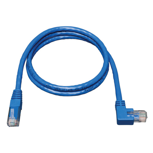 Tripp Lite series N204-003-BL-RA 91,44 cm Kategorie 6e Netzwerkkabel - Cable for Netzwerkgerät - Patchkabel - Blau